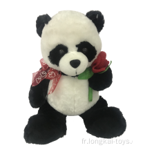 Peluche ours panda saint valentin